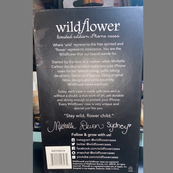 Wildflower iPhone X/Xs Collab - Picture 5 of 5